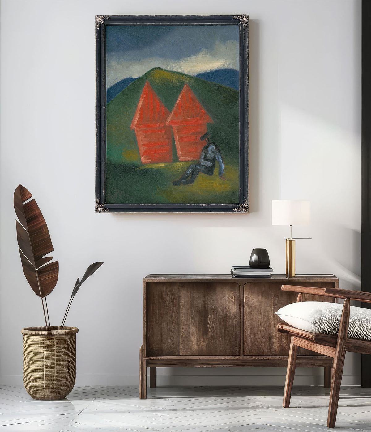 Hay Barns 1933 By Mikulas Galanda