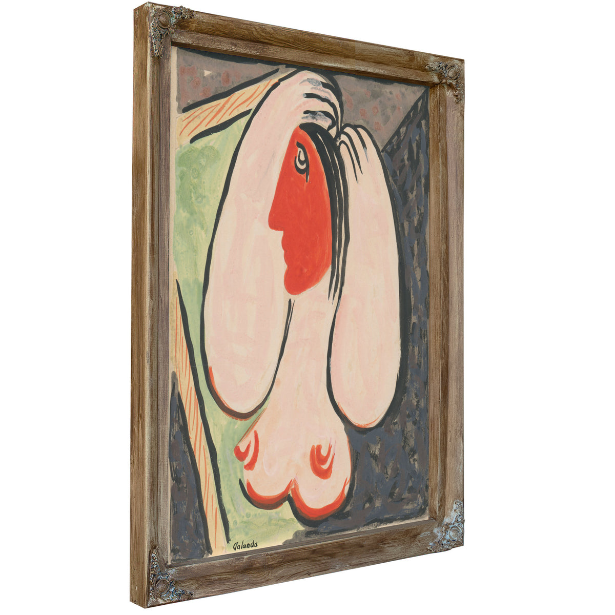 In Front a Mirror 1937 1938 By Mikulas Galanda