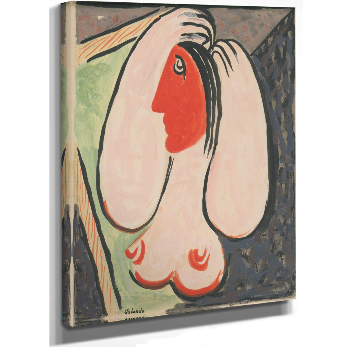 In Front a Mirror 1937 1938 By Mikulas Galanda