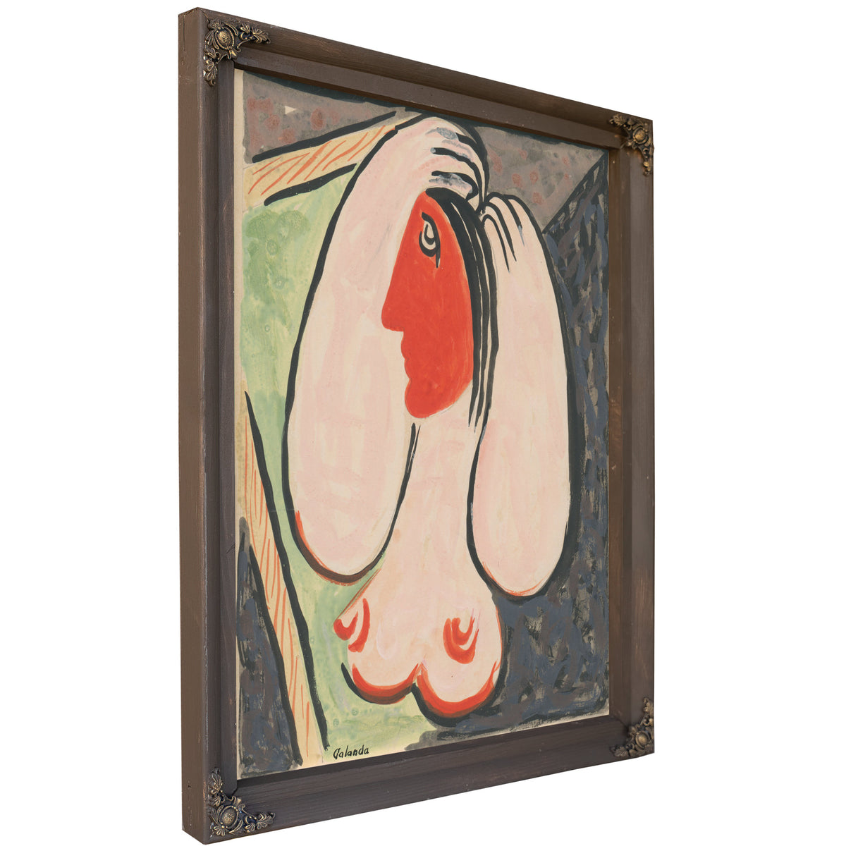 In Front a Mirror 1937 1938 By Mikulas Galanda