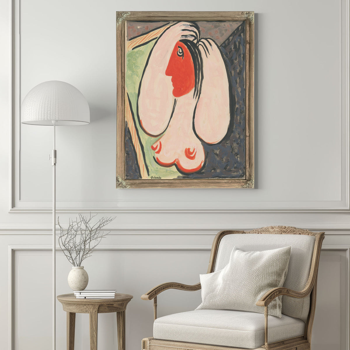 In Front a Mirror 1937 1938 By Mikulas Galanda