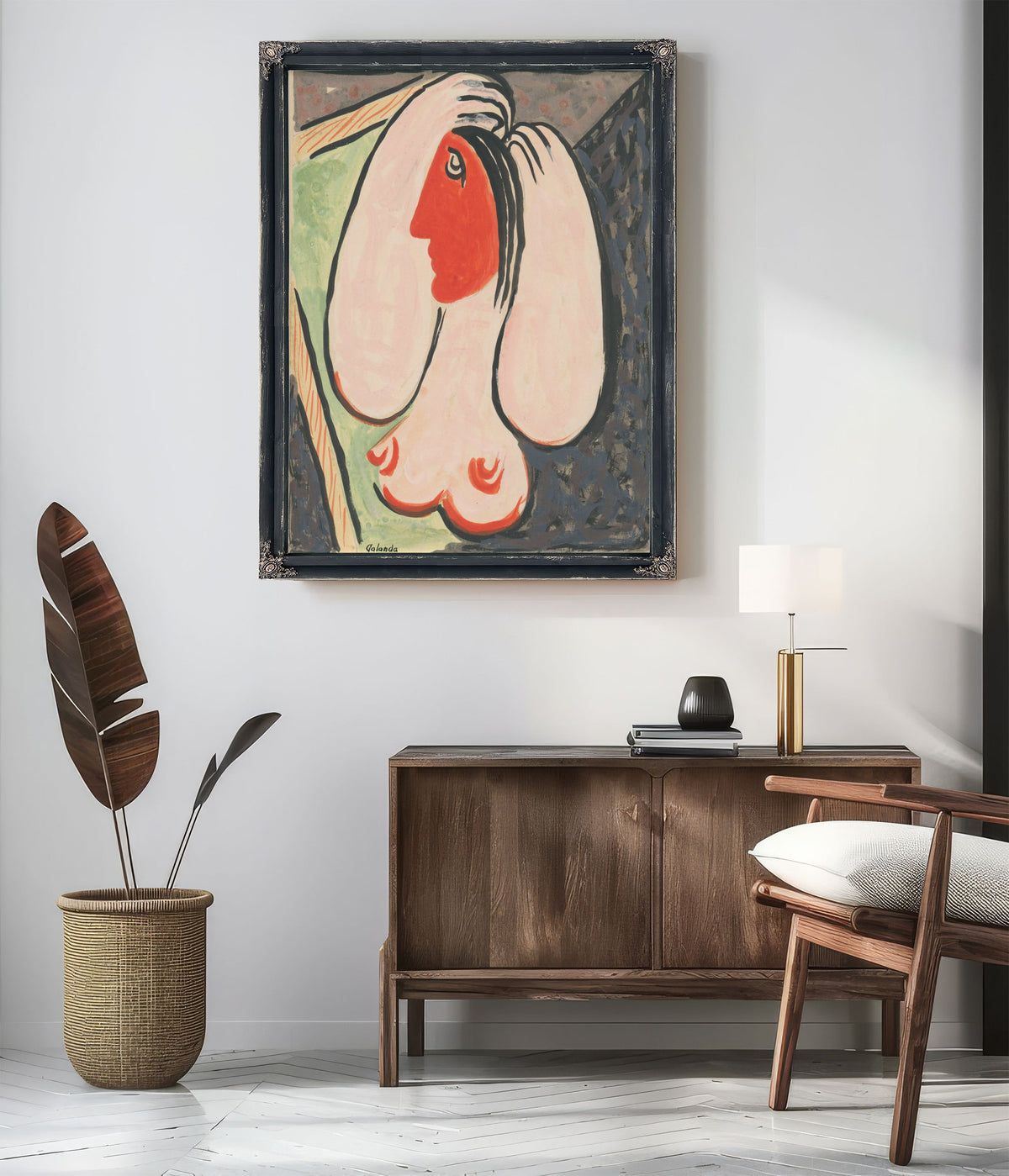 In Front a Mirror 1937 1938 By Mikulas Galanda