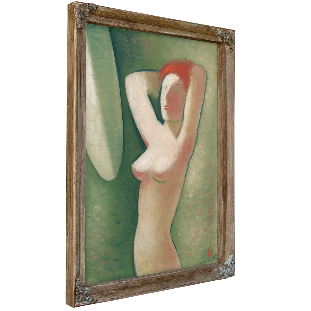 In Front the Mirror 1936 By Mikulas Galanda