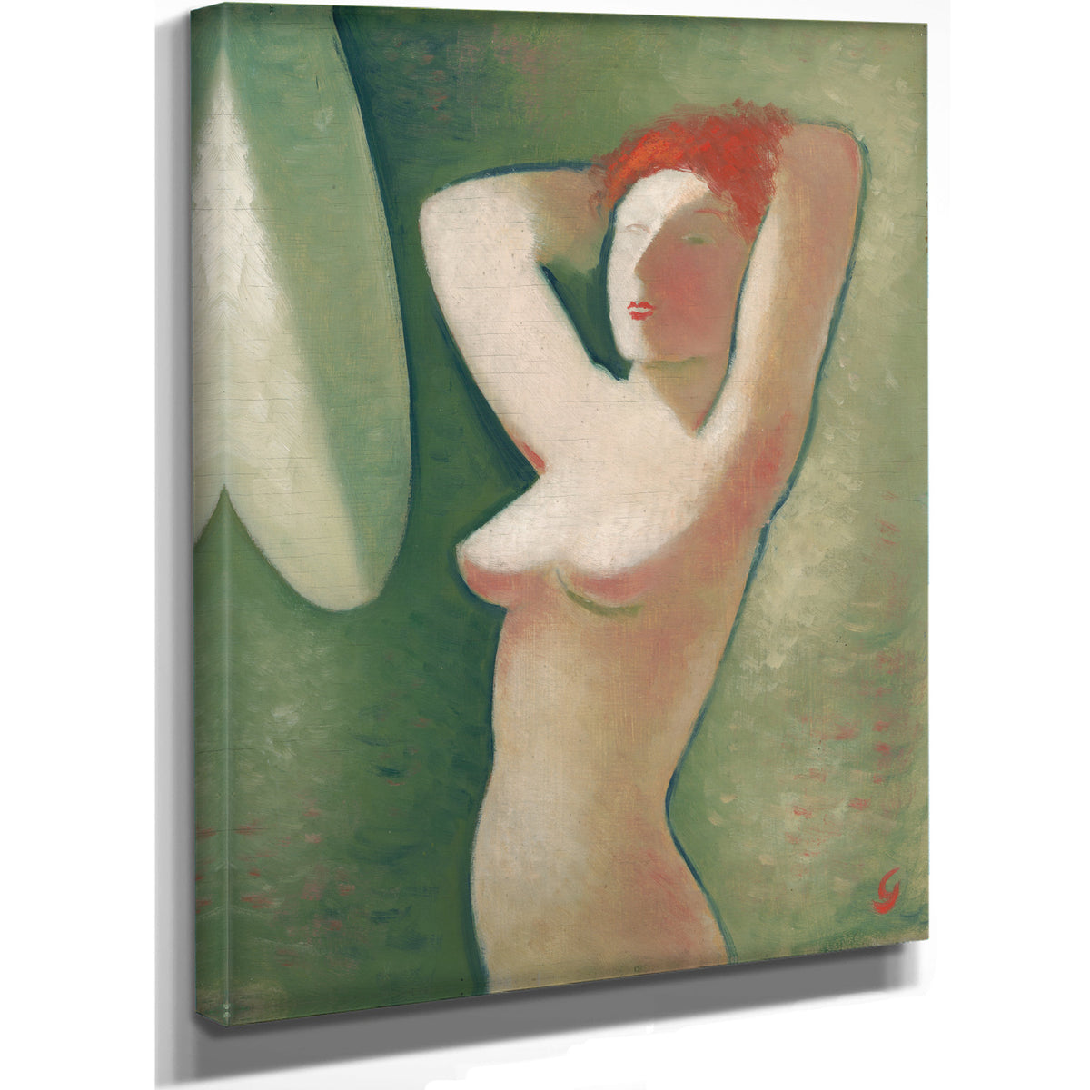 In Front the Mirror 1936 By Mikulas Galanda