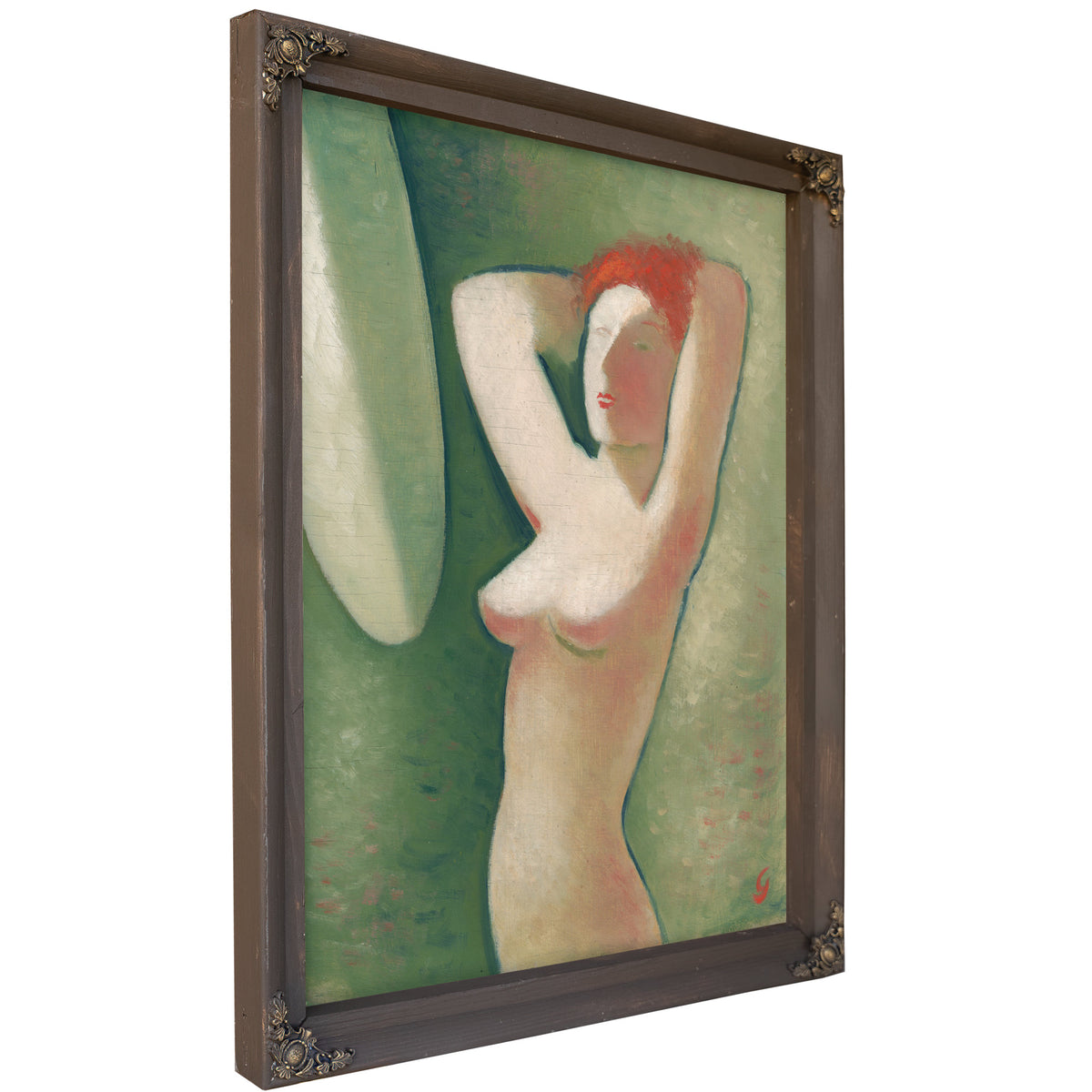 In Front the Mirror 1936 By Mikulas Galanda