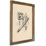 Letters the Series Poems Drawings 1930 By Mikulas Galanda