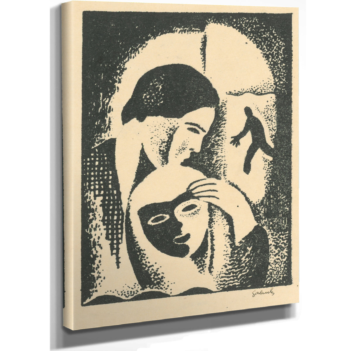 Lovers 1924 By Mikulas Galanda