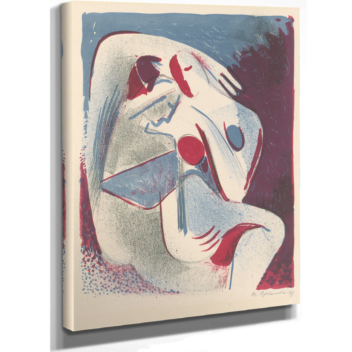 Lovers 1937 By Mikulas Galanda