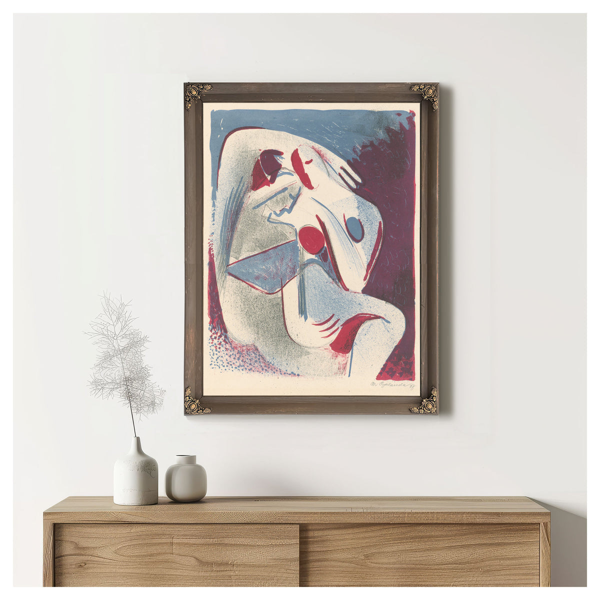 Lovers 1937 By Mikulas Galanda