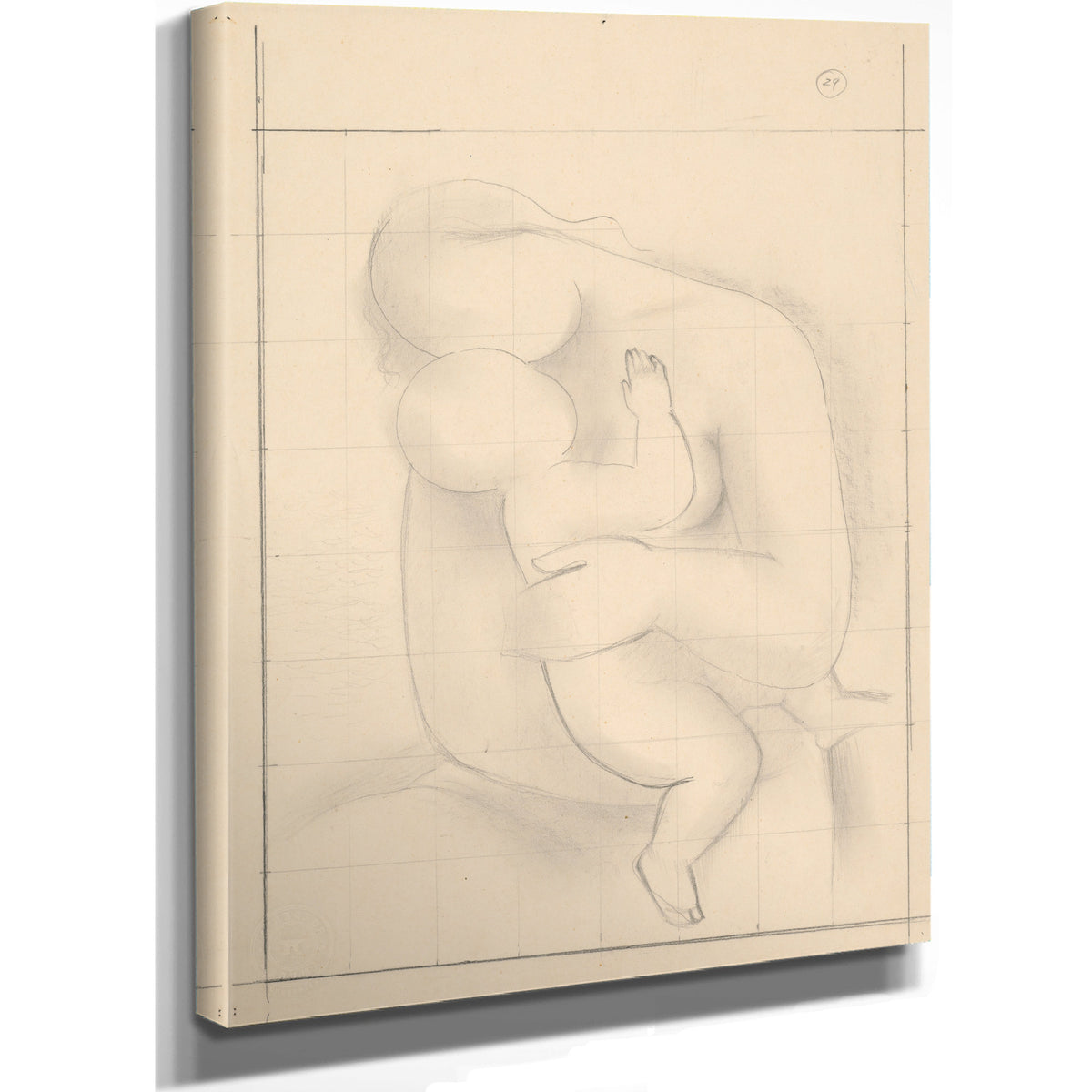 Mother Baby 19321933 By Mikulas Galanda