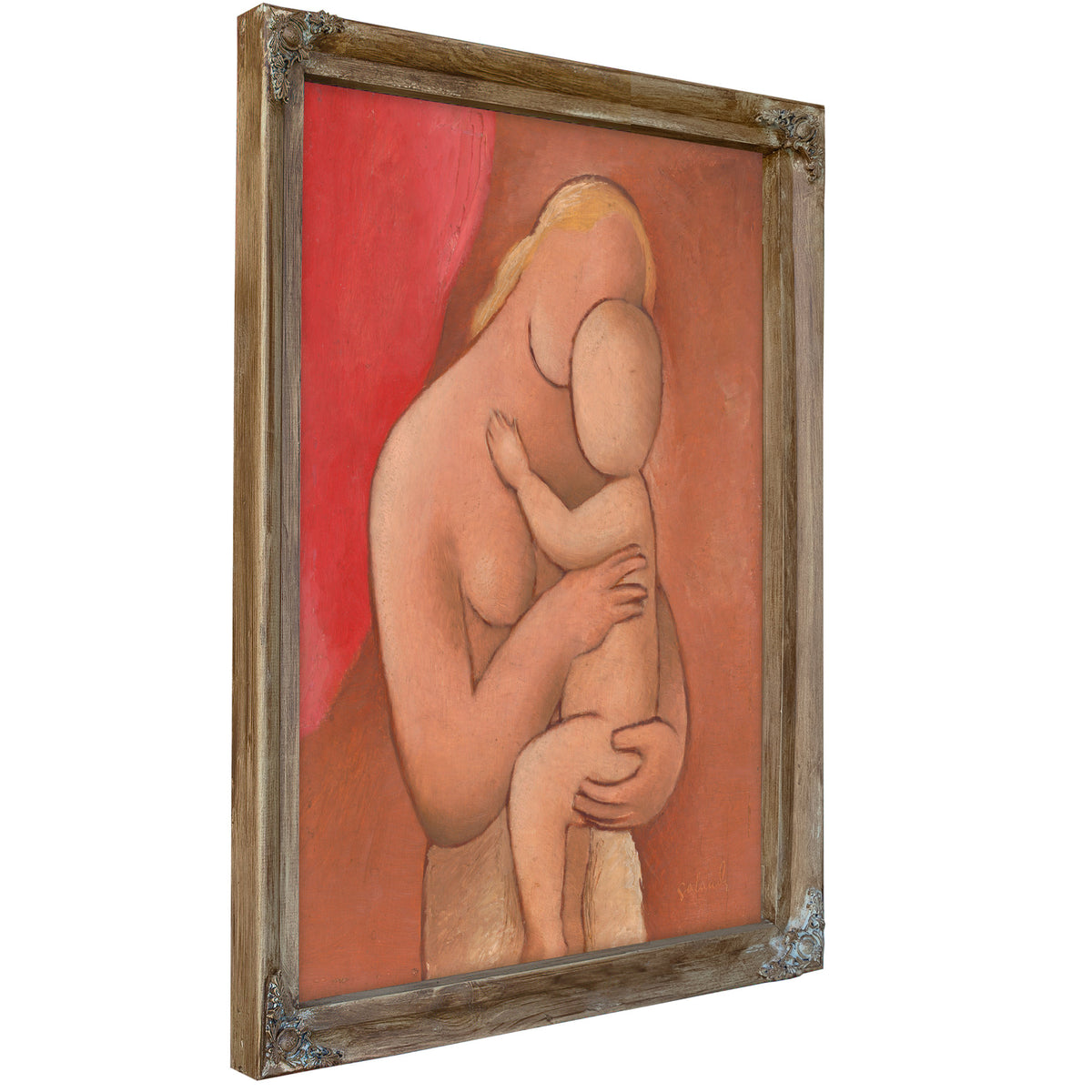 Mother Child 1934 By Mikulas Galanda