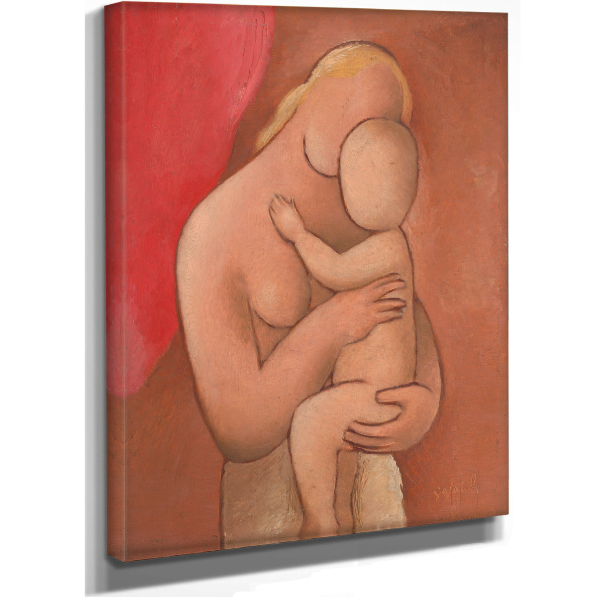 Mother Child 1934 By Mikulas Galanda