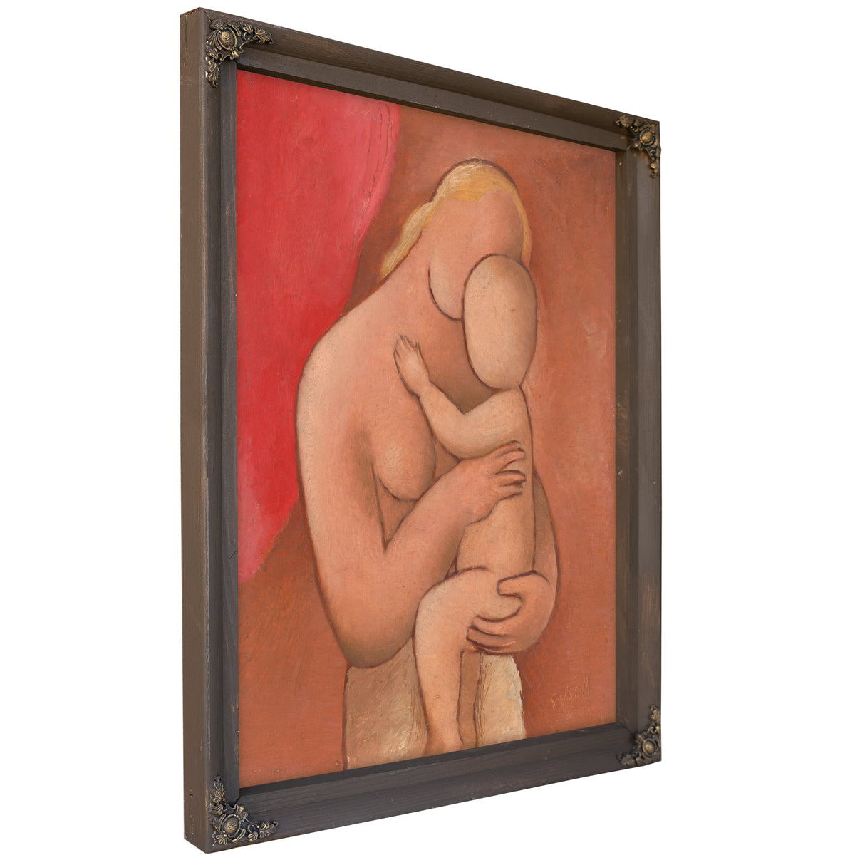 Mother Child 1934 By Mikulas Galanda