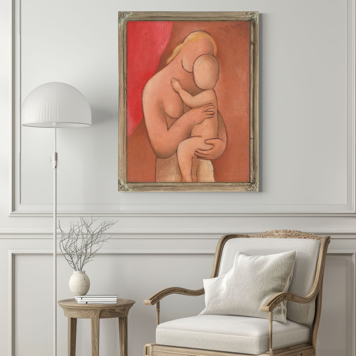 Mother Child 1934 By Mikulas Galanda