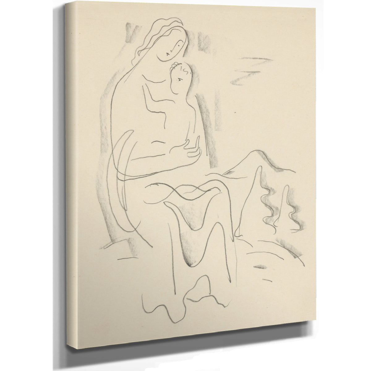 Motherhood 1937 By Mikulas Galanda