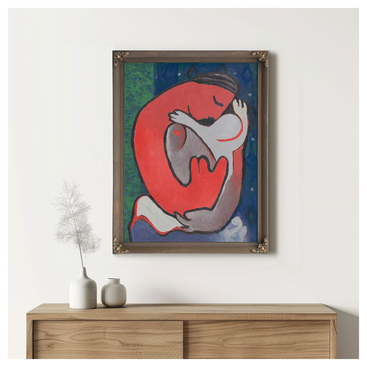 Mothers Embrace 1938 By Mikulas Galanda