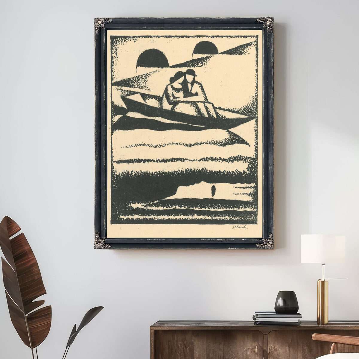 On River 1924 By Mikulas Galanda