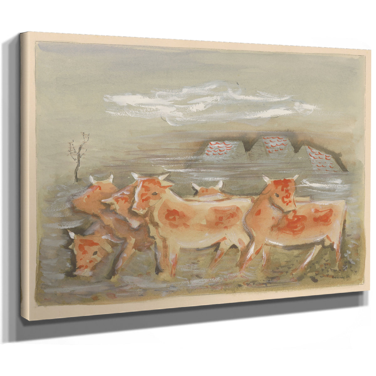 Restless Animals 1936 By Mikulas Galanda