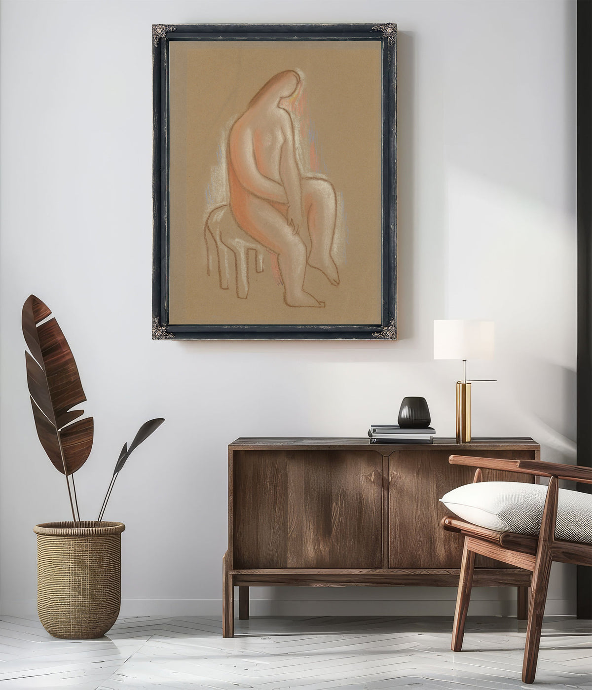 Seated 1930 By Mikulas Galanda