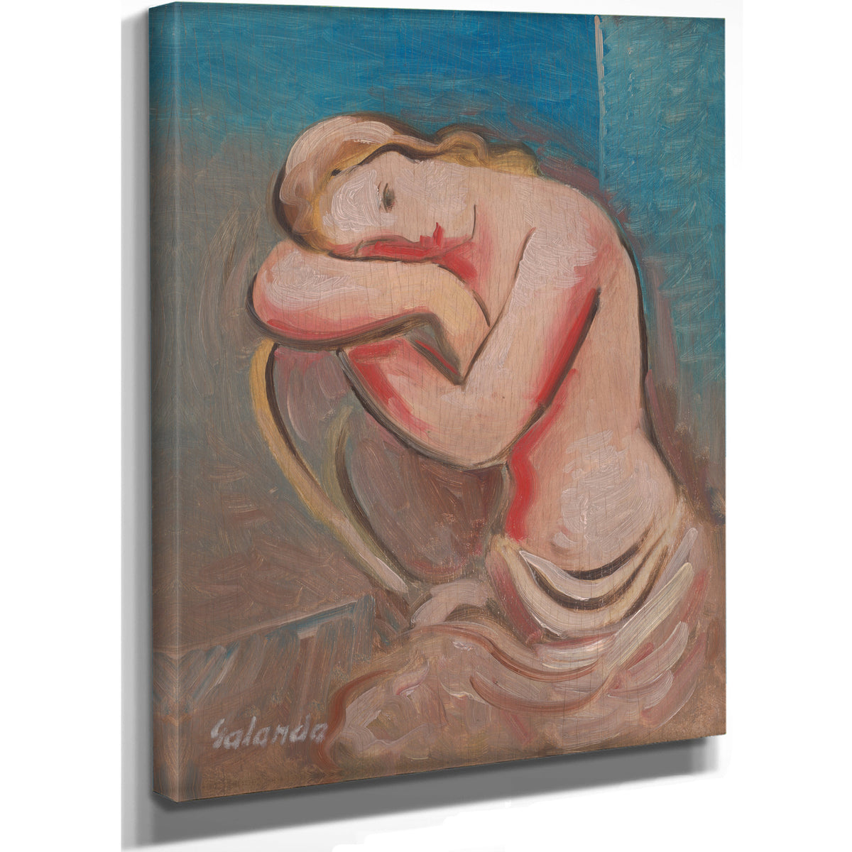 Seated Model 19361937 By Mikulas Galanda