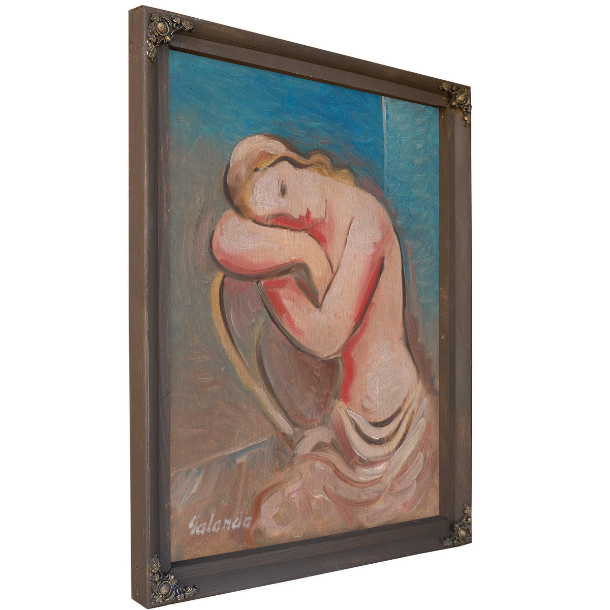 Seated Model 19361937 By Mikulas Galanda