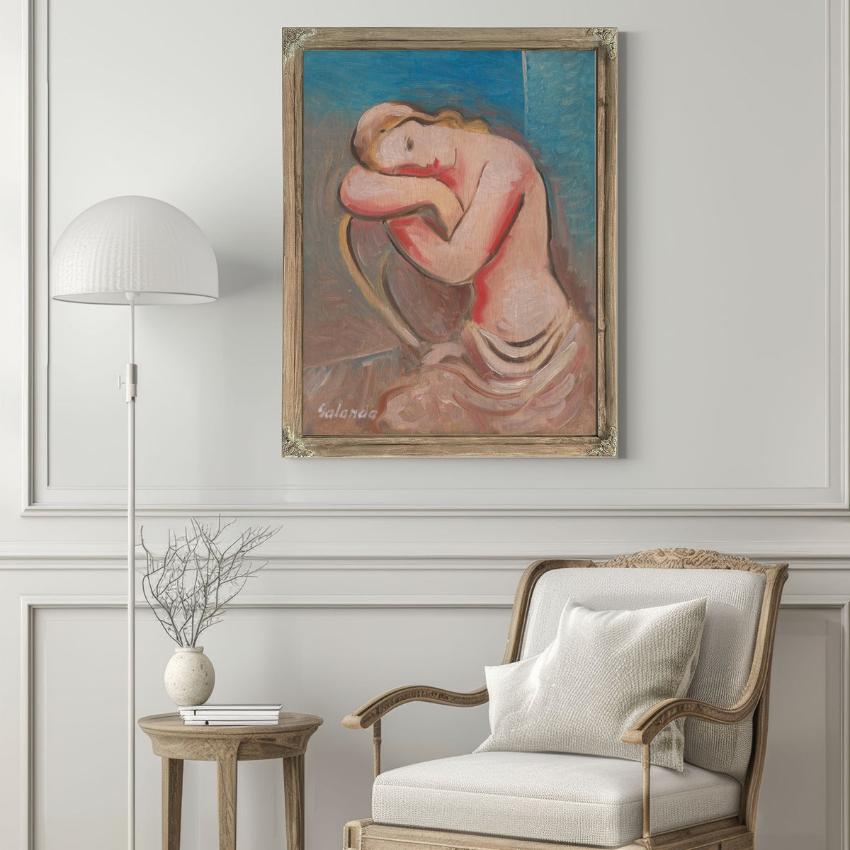 Seated Model 19361937 By Mikulas Galanda