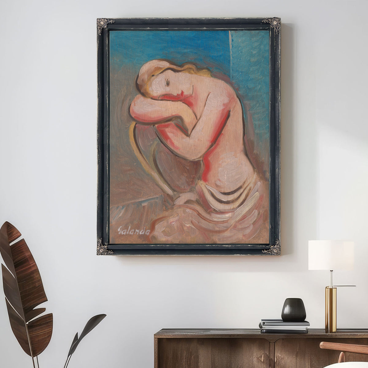 Seated Model 19361937 By Mikulas Galanda
