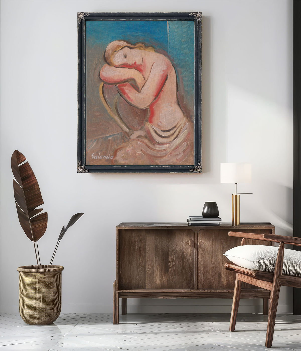 Seated Model 19361937 By Mikulas Galanda
