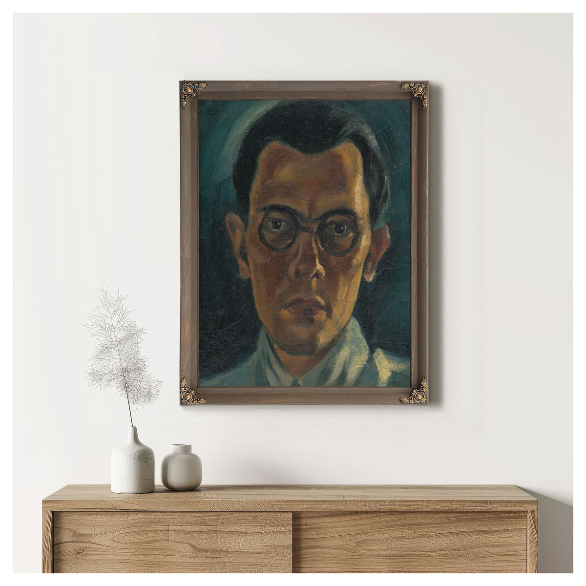 Self Portrait 1932 By Mikulas Galanda