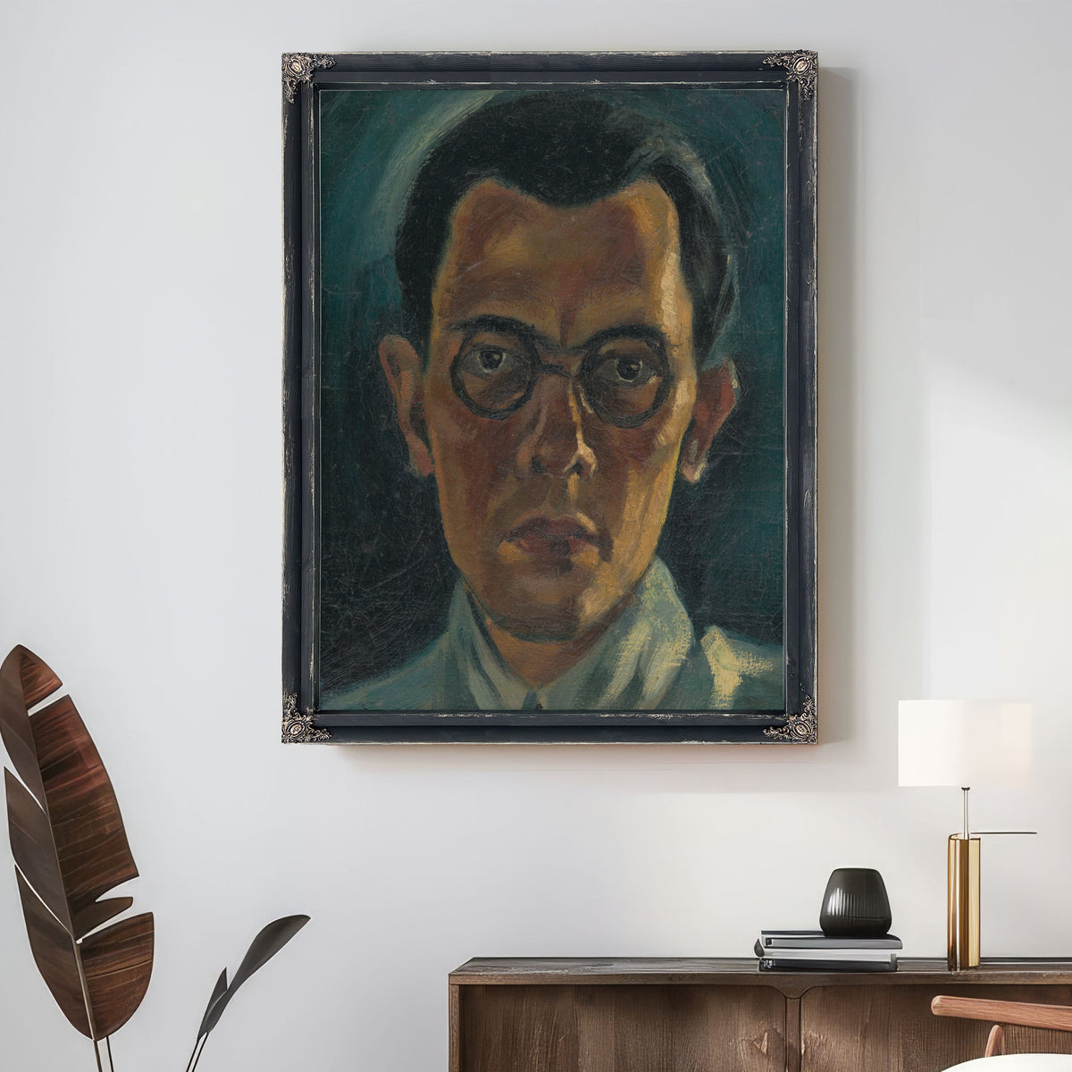 Self Portrait 1932 By Mikulas Galanda