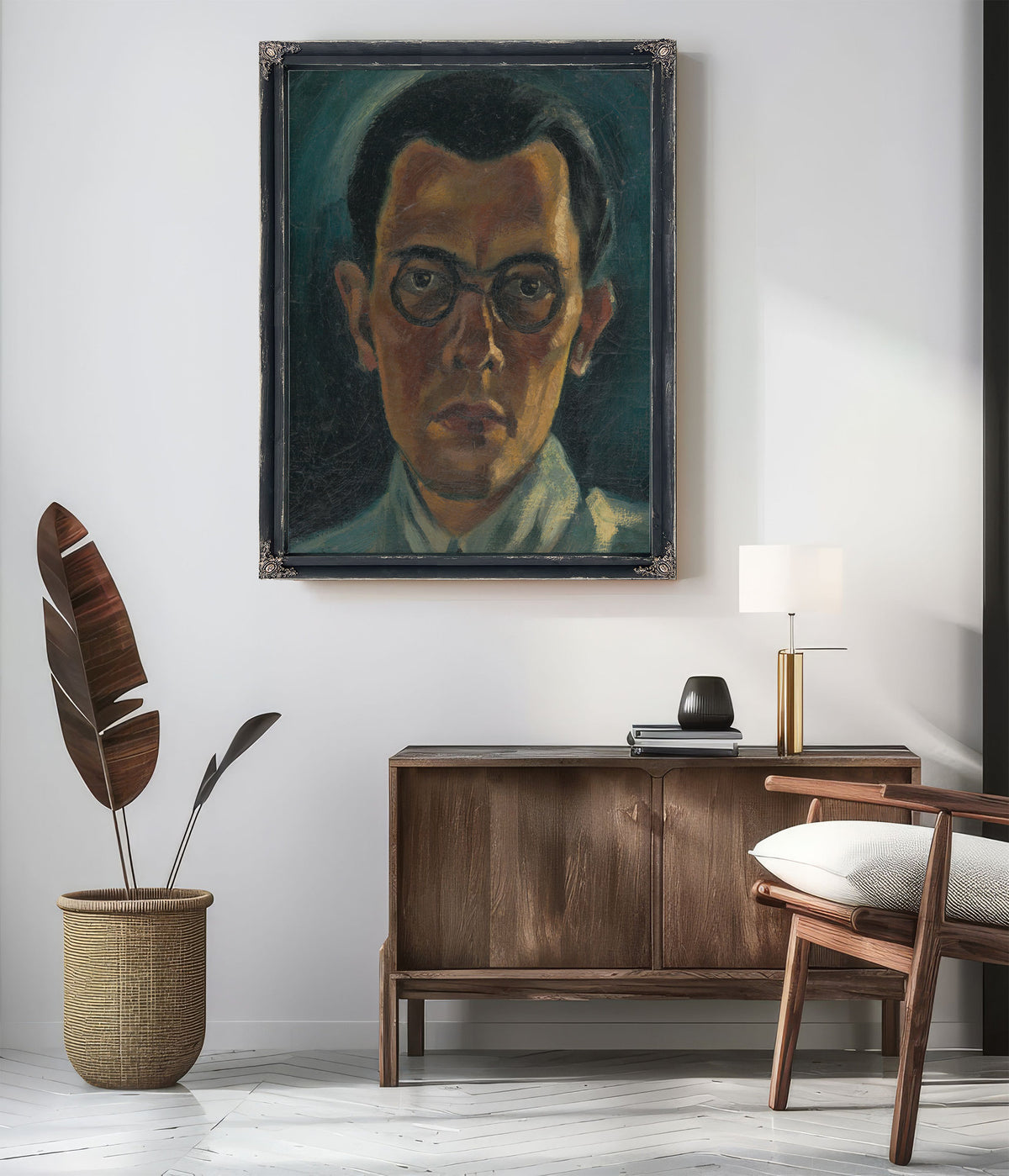 Self Portrait 1932 By Mikulas Galanda