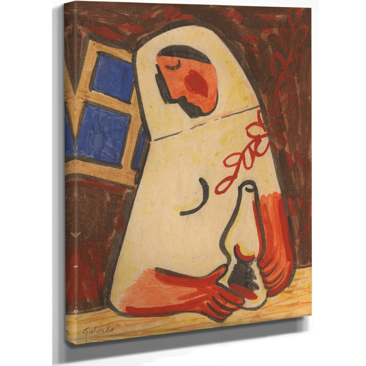 Sitting Woman 1938 By Mikulas Galanda
