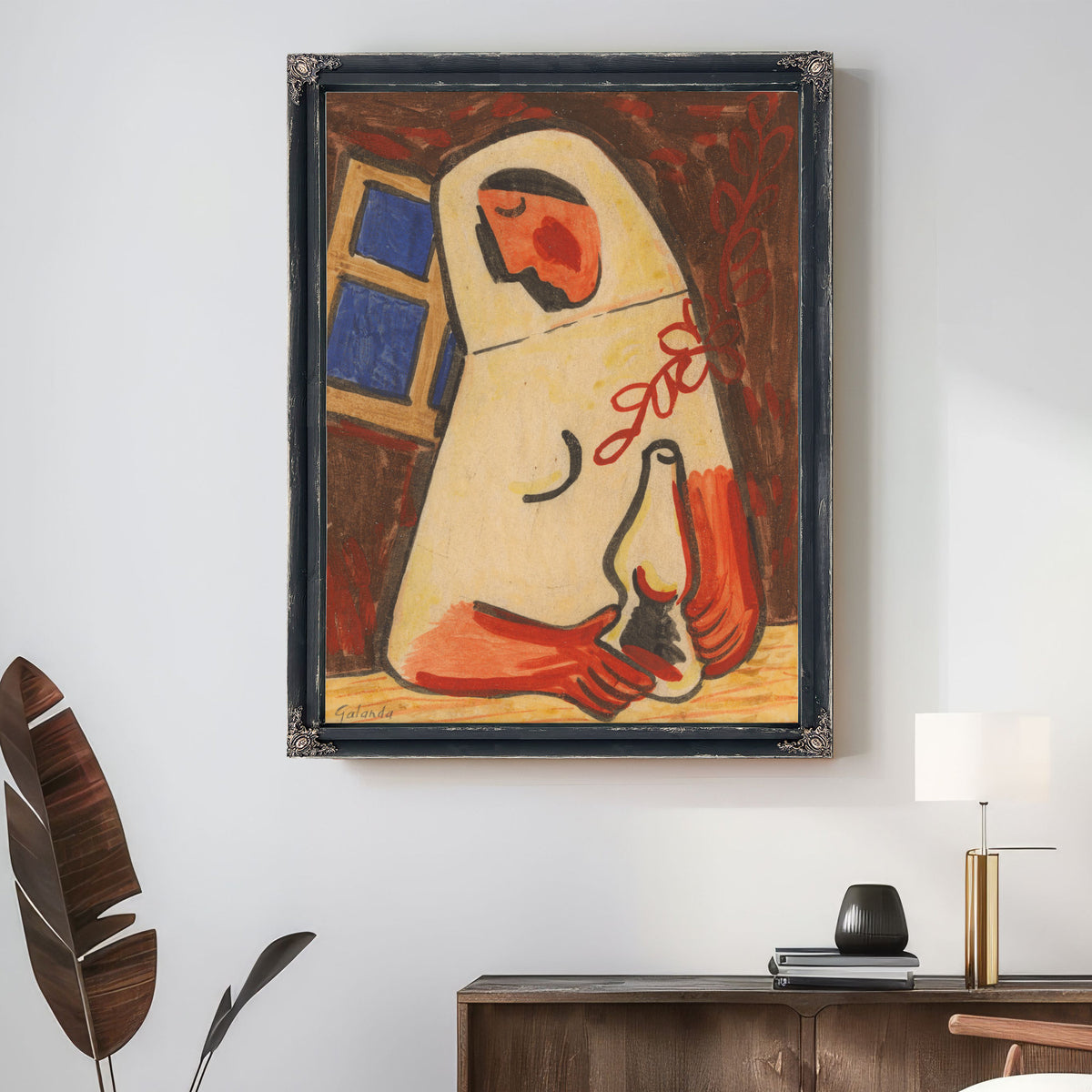 Sitting Woman 1938 By Mikulas Galanda