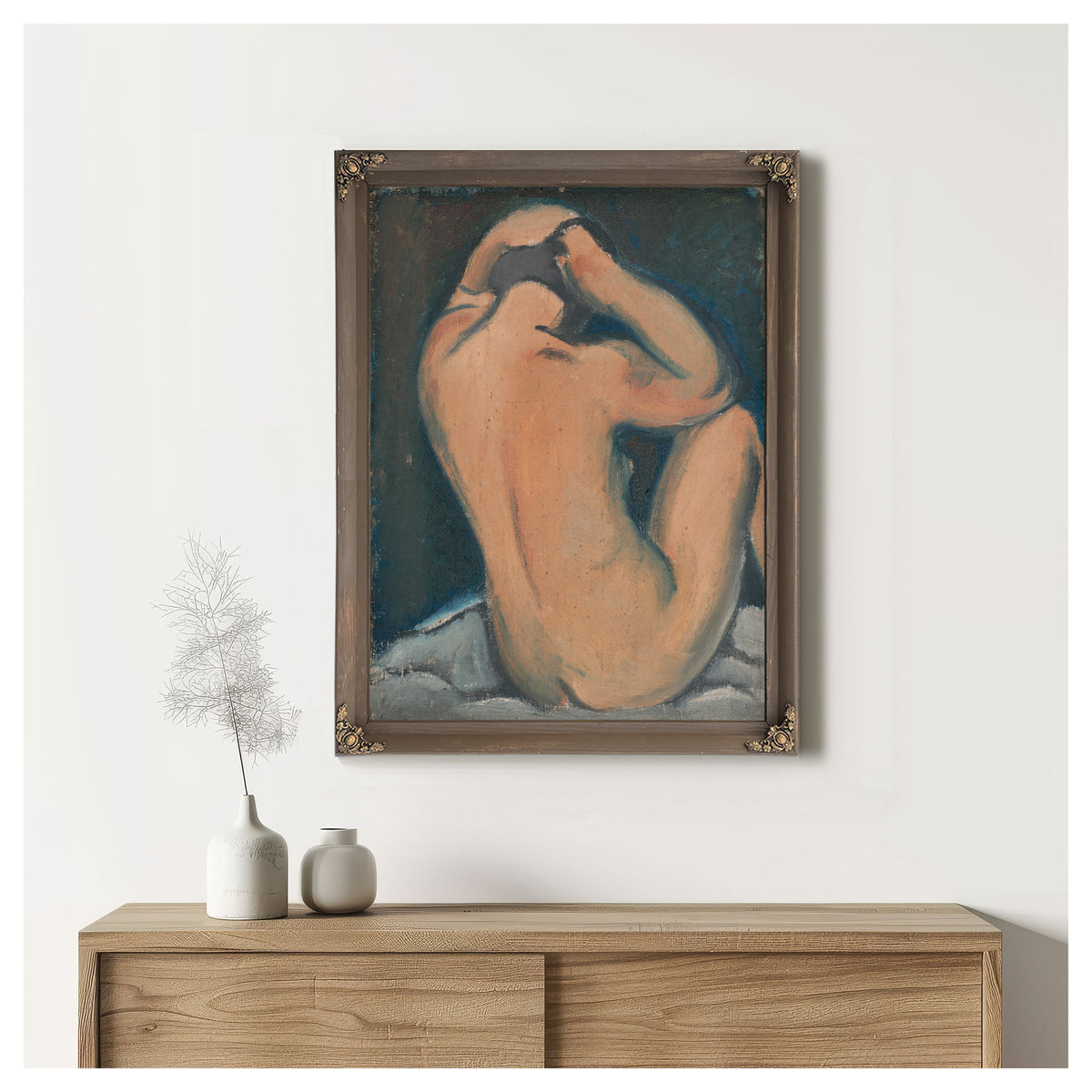 Study a Nude 19301932 By Mikulas Galanda