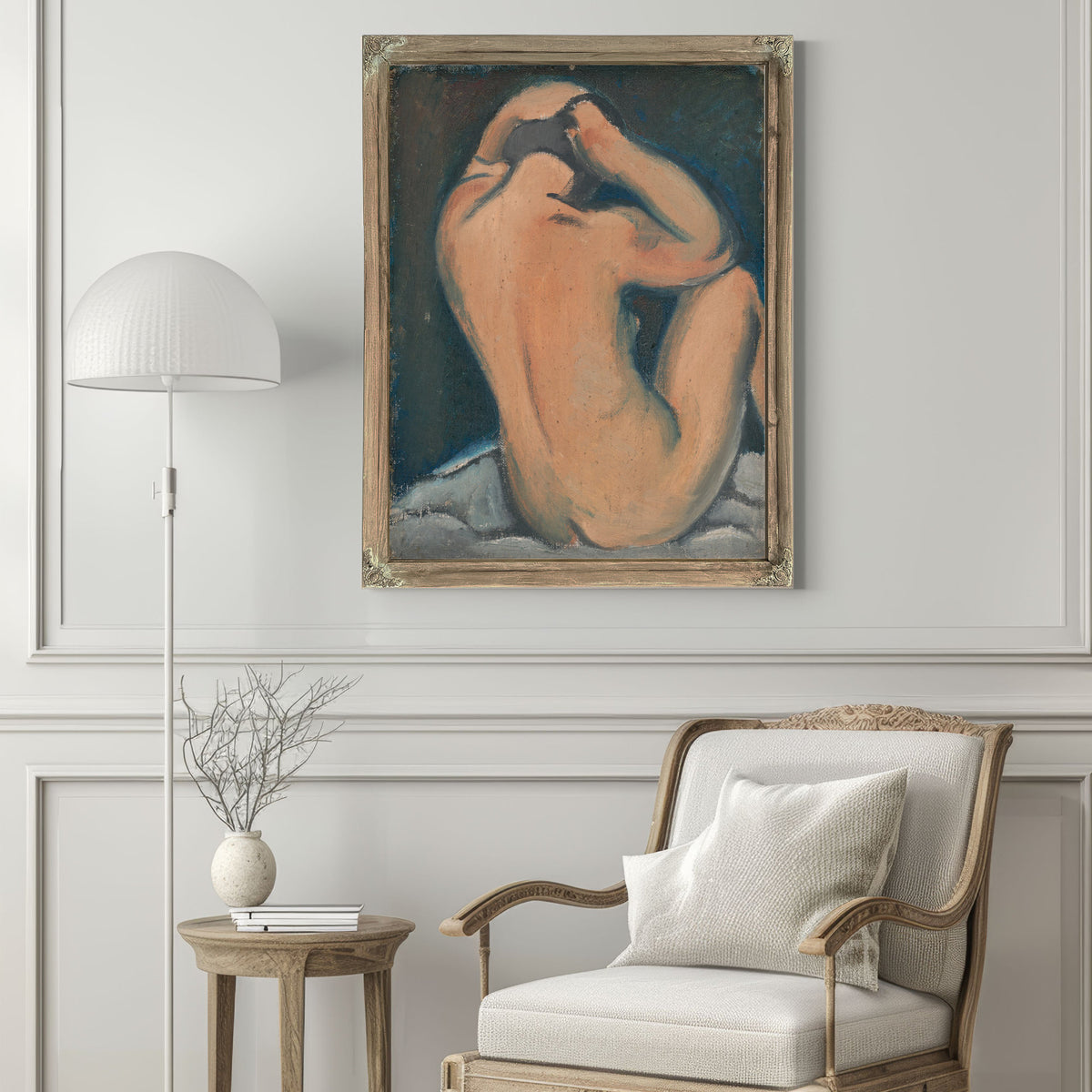 Study a Nude 19301932 By Mikulas Galanda