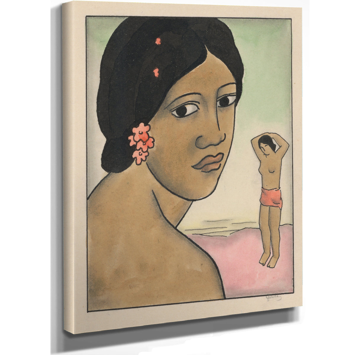 Tahitanka 19201930 By Mikulas Galanda