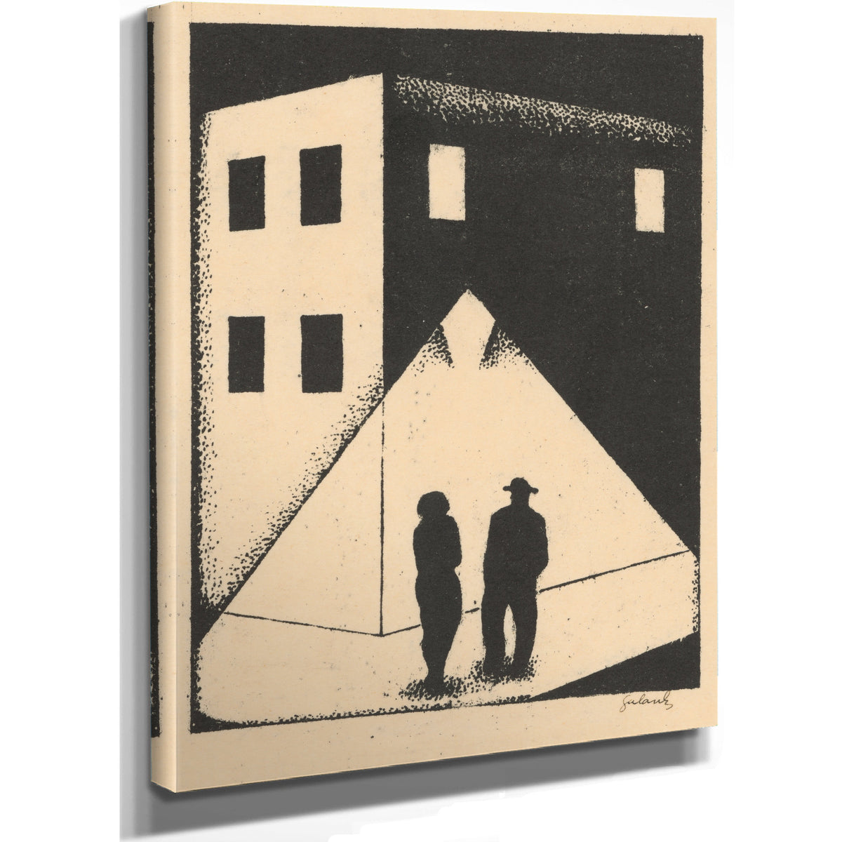 The Meeting 1924 By Mikulas Galanda