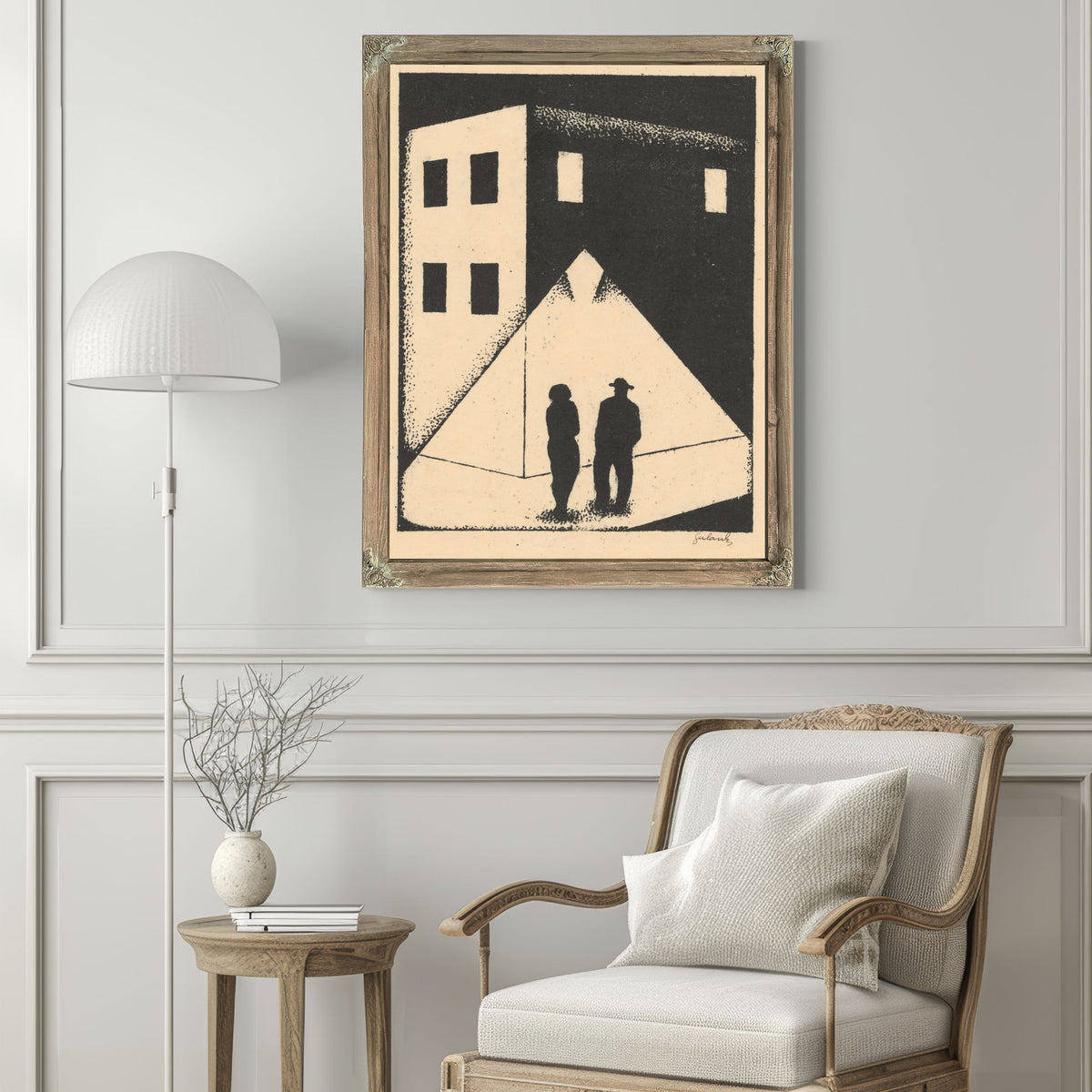 The Meeting 1924 By Mikulas Galanda