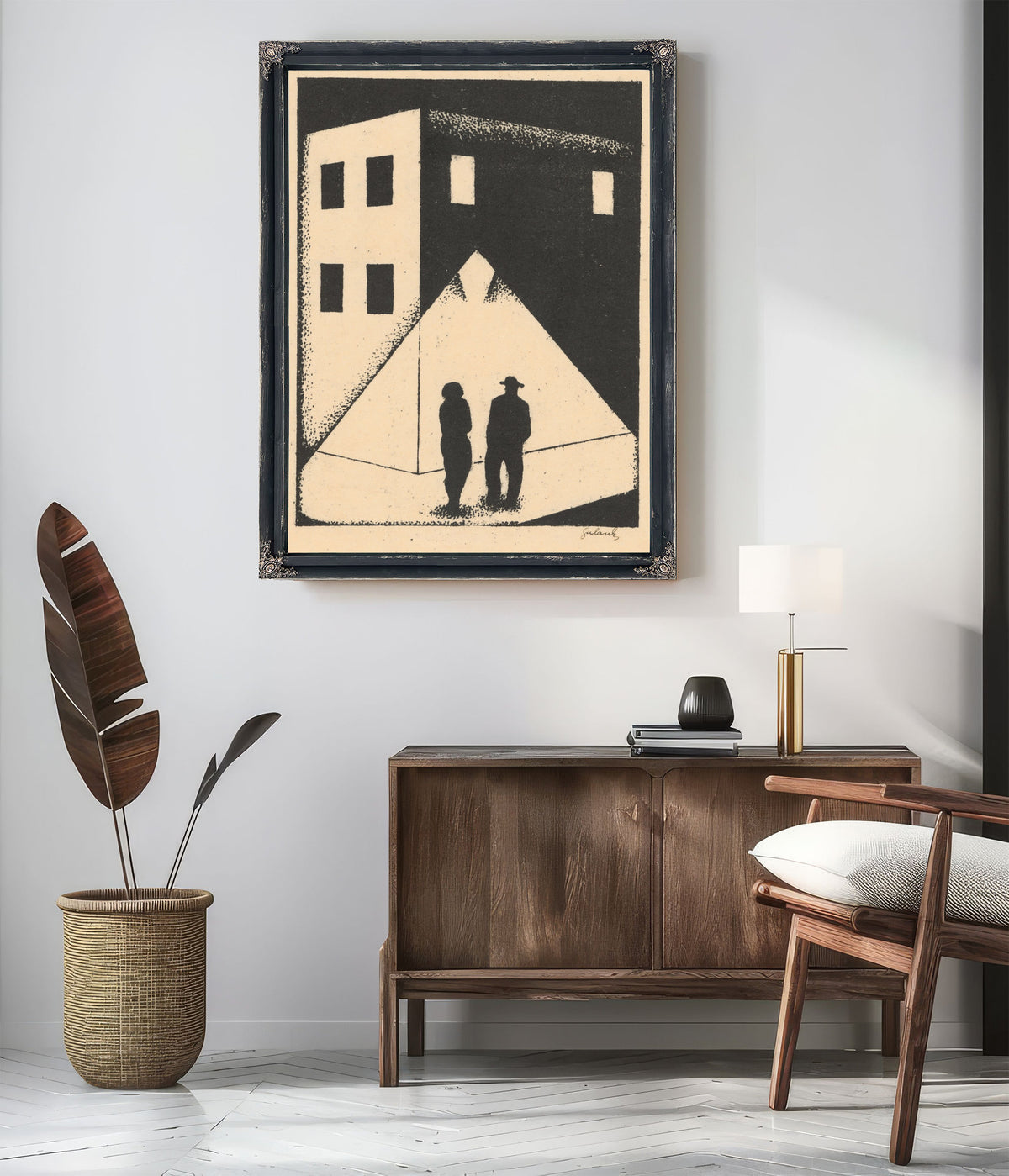 The Meeting 1924 By Mikulas Galanda