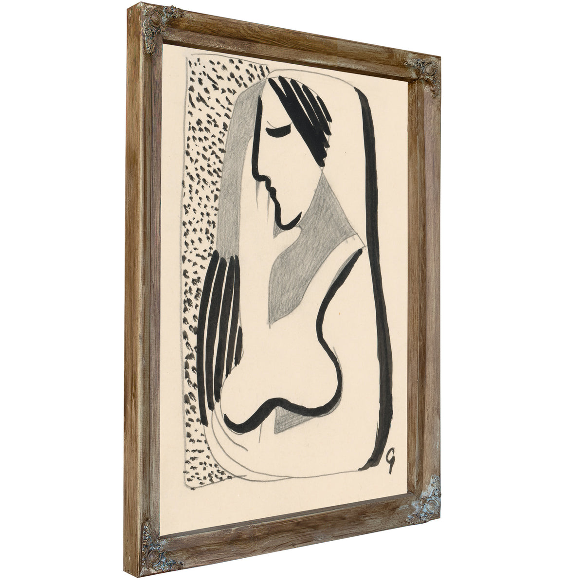 Thoughtful Woman 1936 By Mikulas Galanda