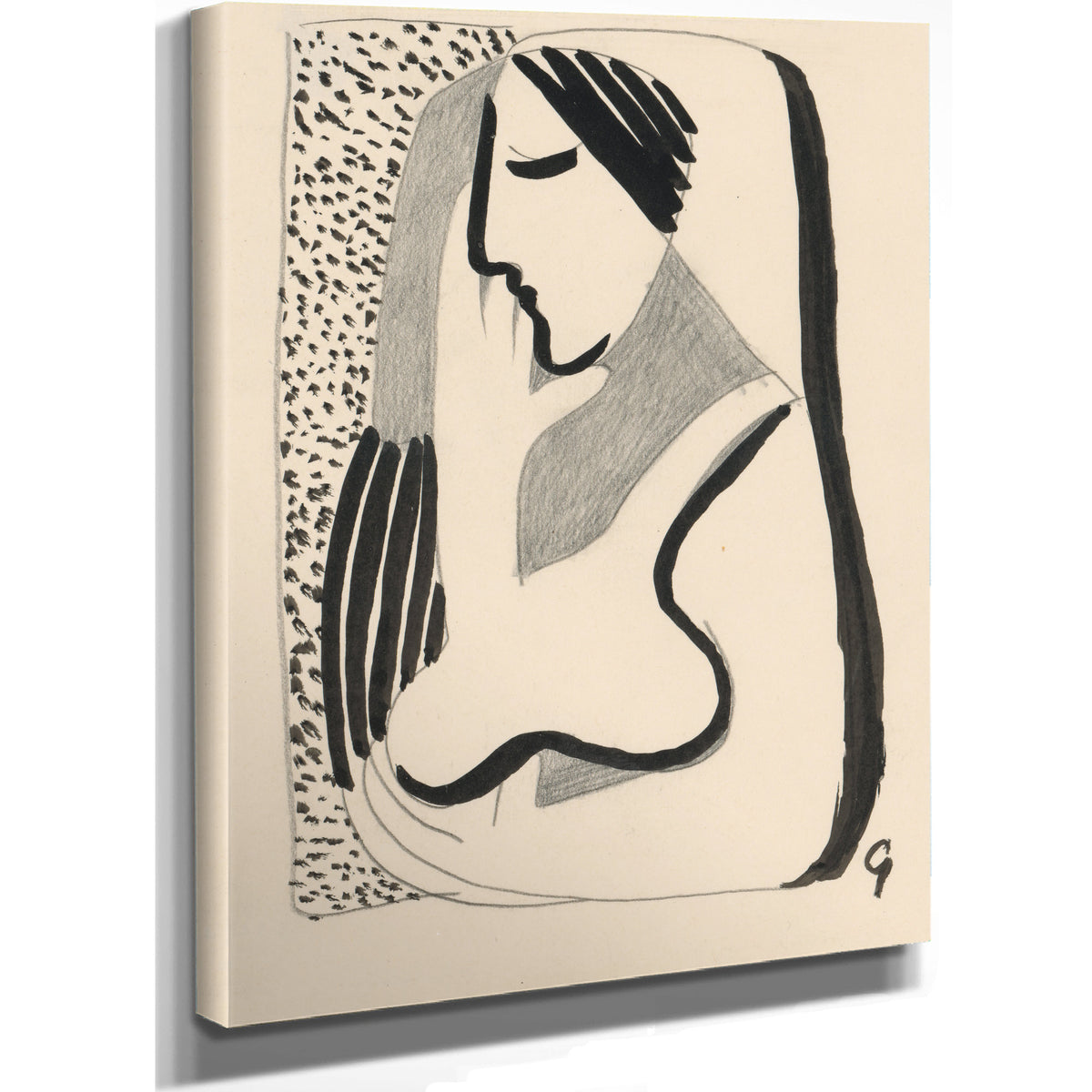Thoughtful Woman 1936 By Mikulas Galanda