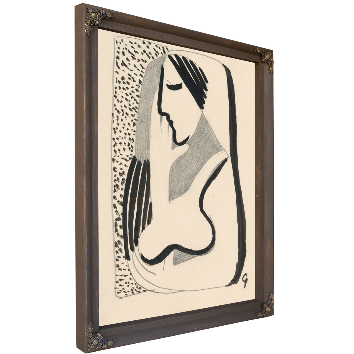 Thoughtful Woman 1936 By Mikulas Galanda