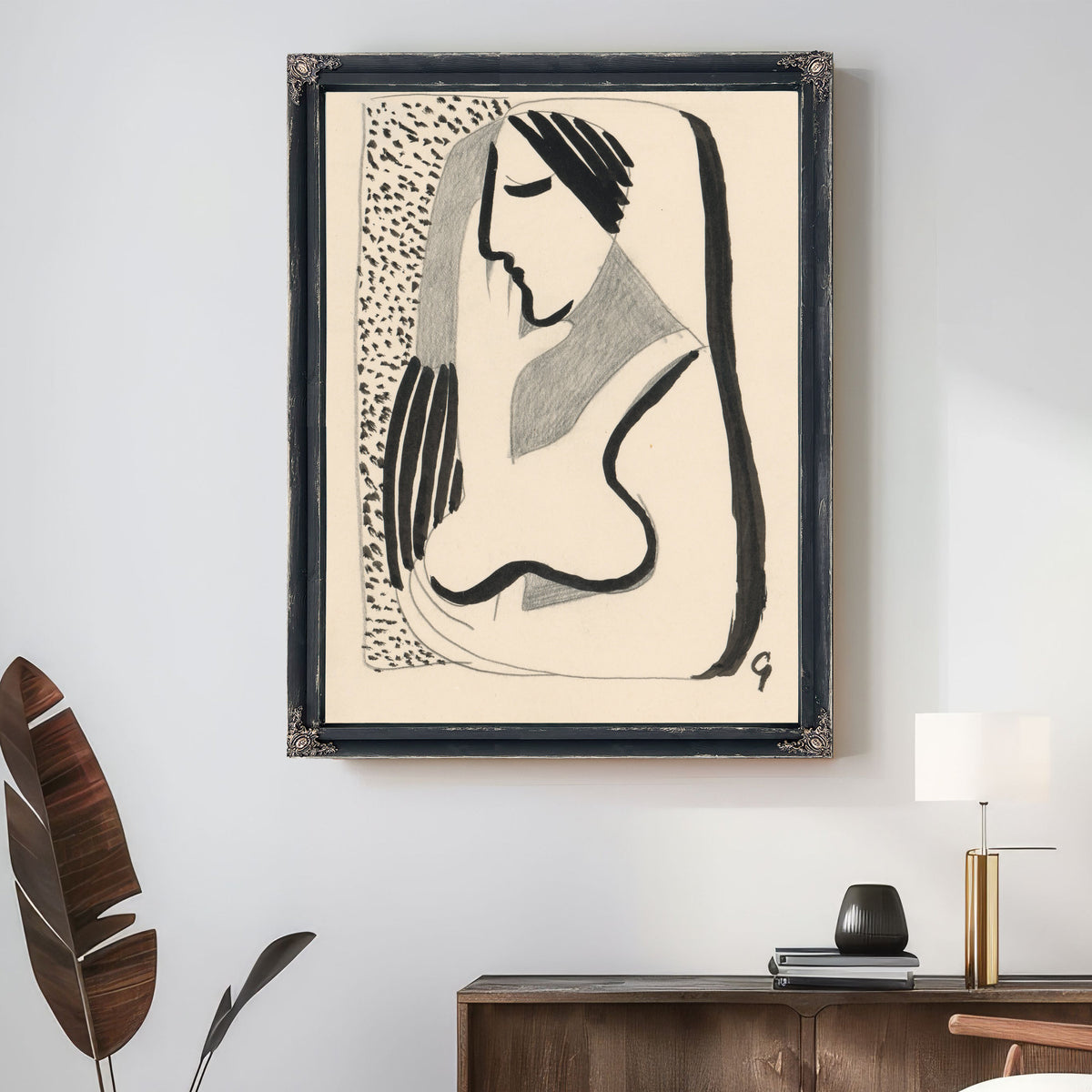 Thoughtful Woman 1936 By Mikulas Galanda