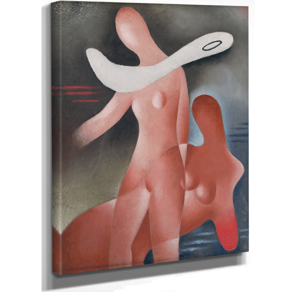 Two Women 1931 By Mikulas Galanda