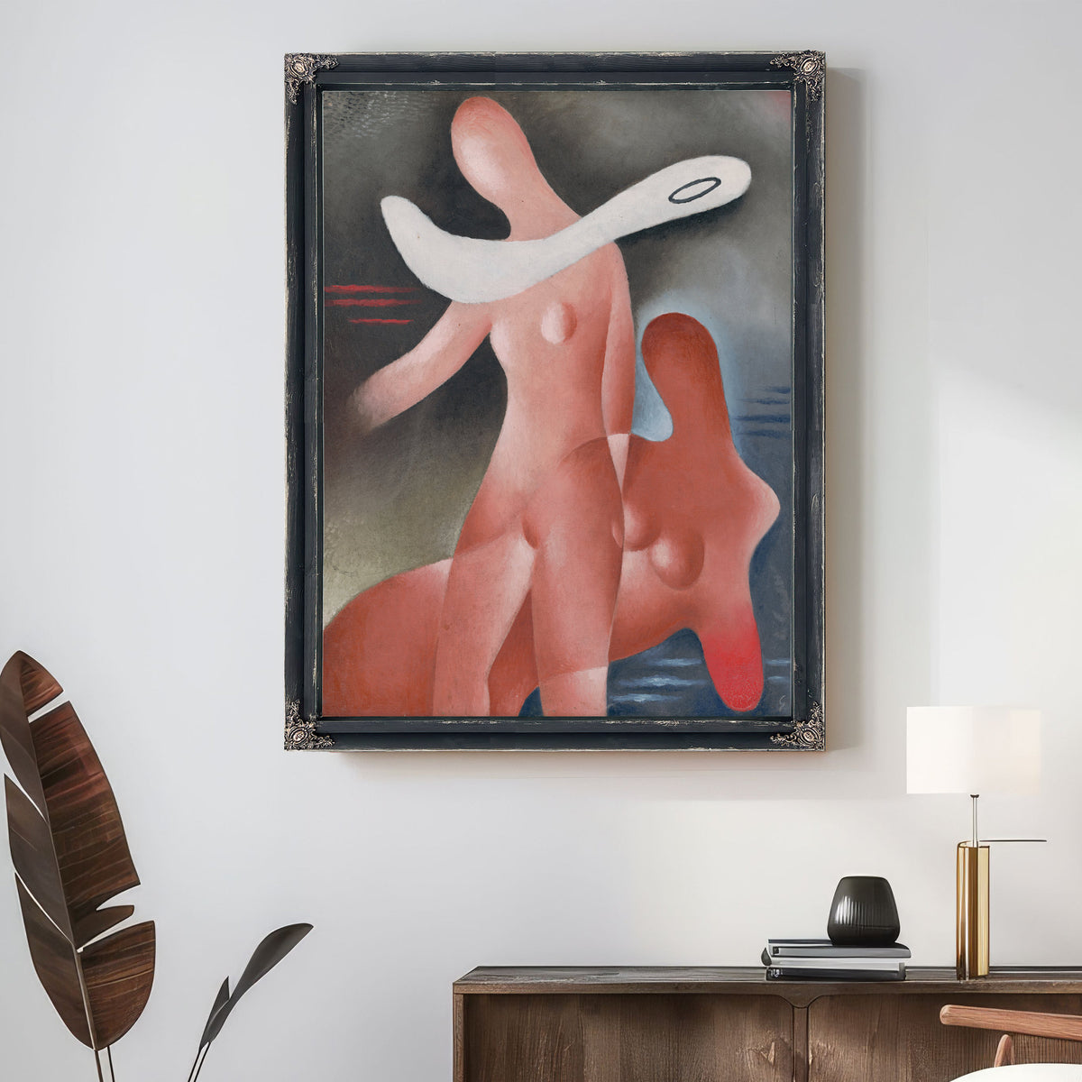 Two Women 1931 By Mikulas Galanda