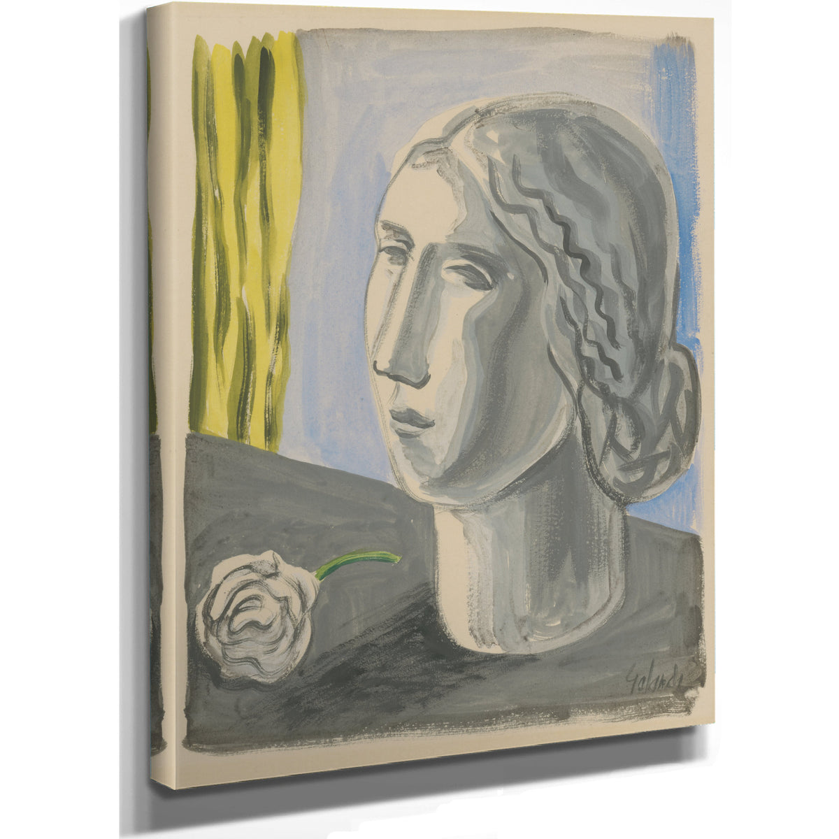 Womans Head 1930 1931 By Mikulas Galanda