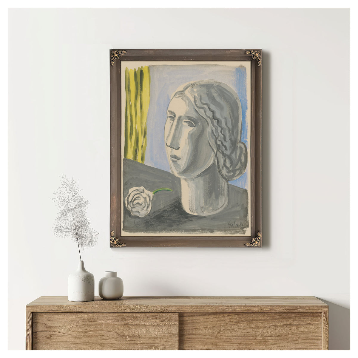 Womans Head 1930 1931 By Mikulas Galanda