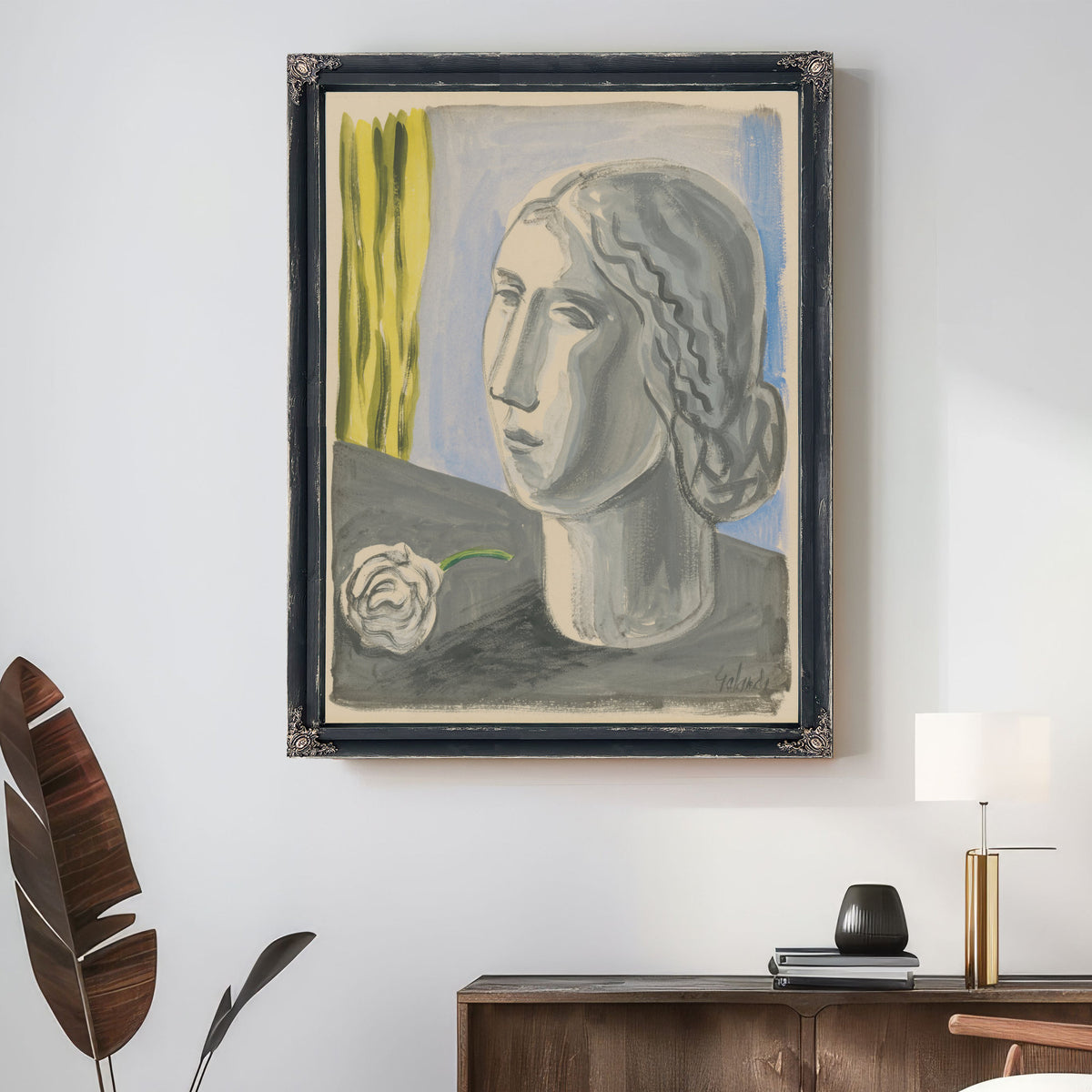 Womans Head 1930 1931 By Mikulas Galanda