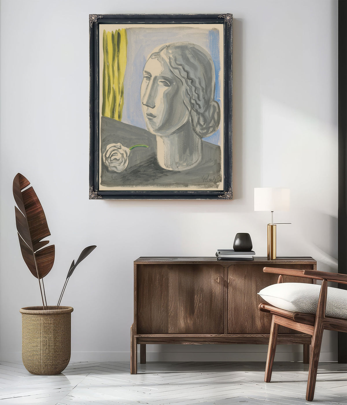 Womans Head 1930 1931 By Mikulas Galanda