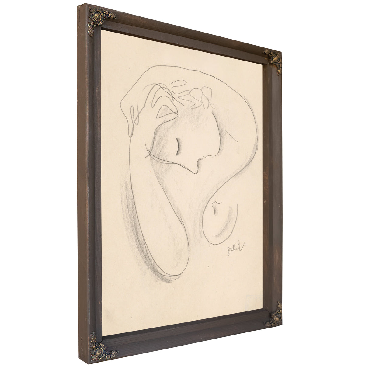 Womans Head 1937 By Mikulas Galanda